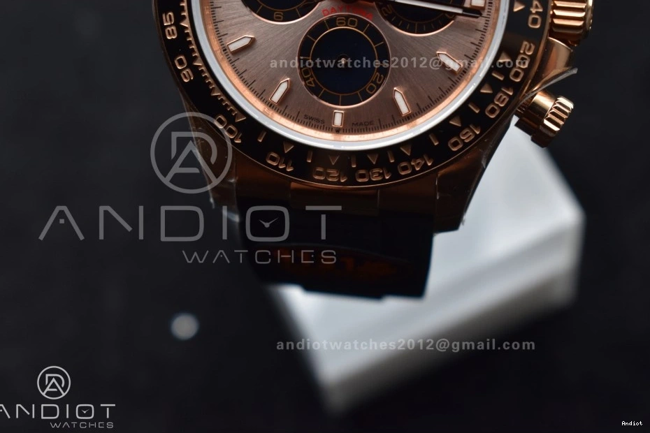 Strap SH4131 QF Daytona Best Edition Dial (Weighted) TravelReady RG 802 1:1 Oysterflex V6 126515 Black on 0730